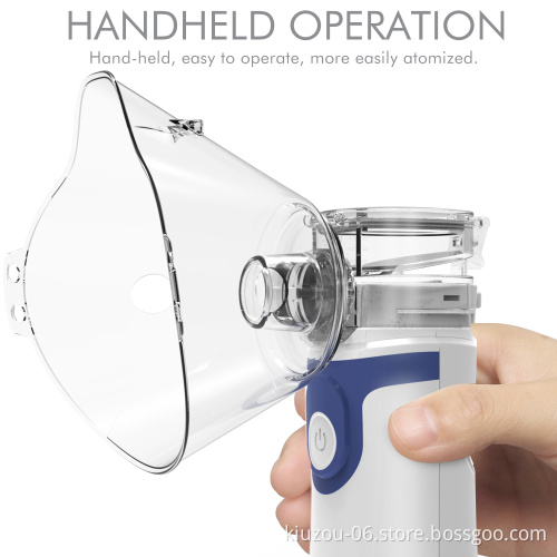 fast delivery portable mesh nebulizer 2 size mask and mouthpiece machine for home-using